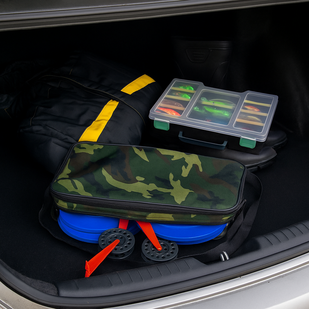 Сумка для жерлиц камуфляж