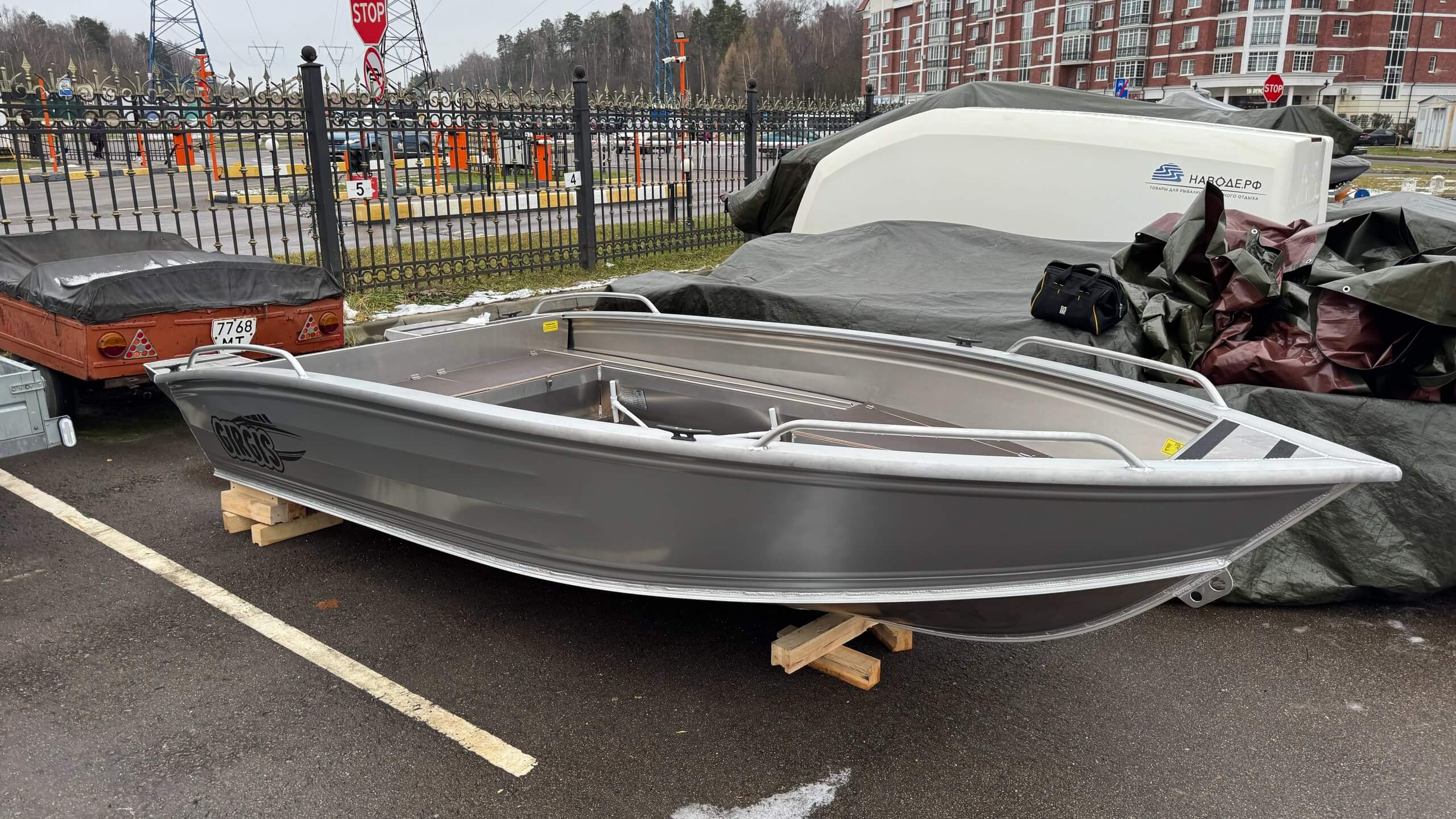 Тент на лодку Girgis 440 рестайлинг