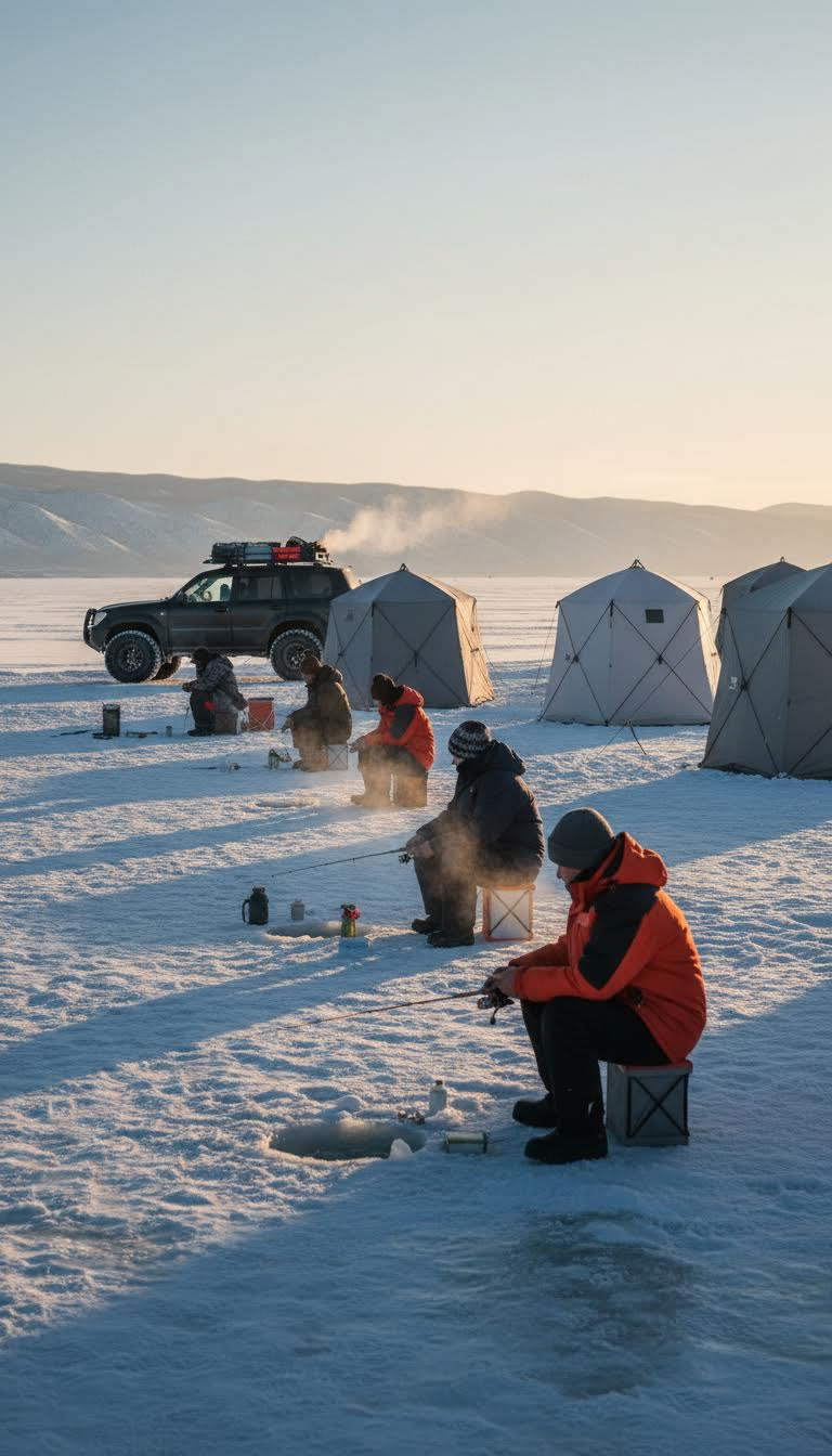 Изделия, которые помогают рыбакам зимой