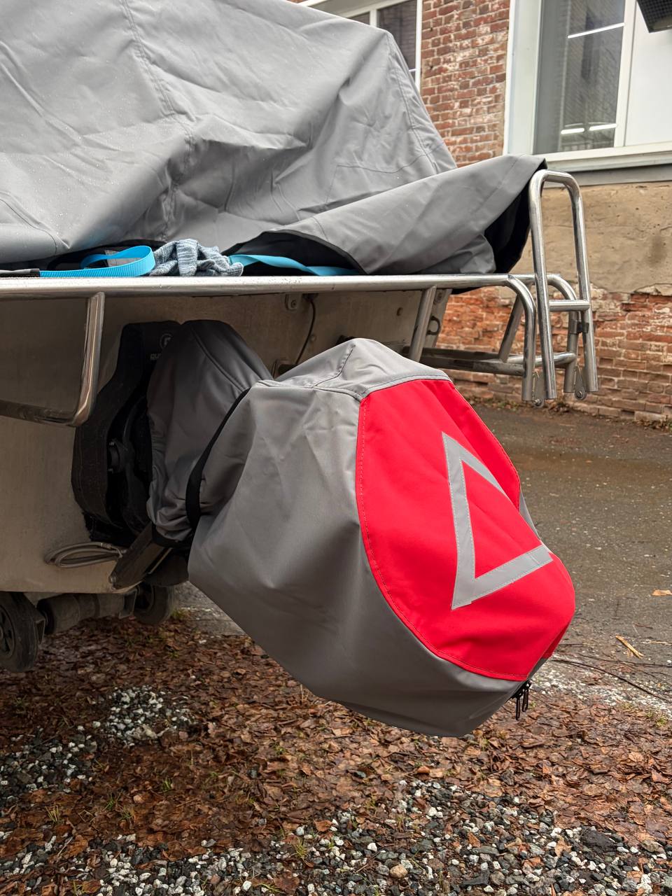 Тент из Rivertex на катер