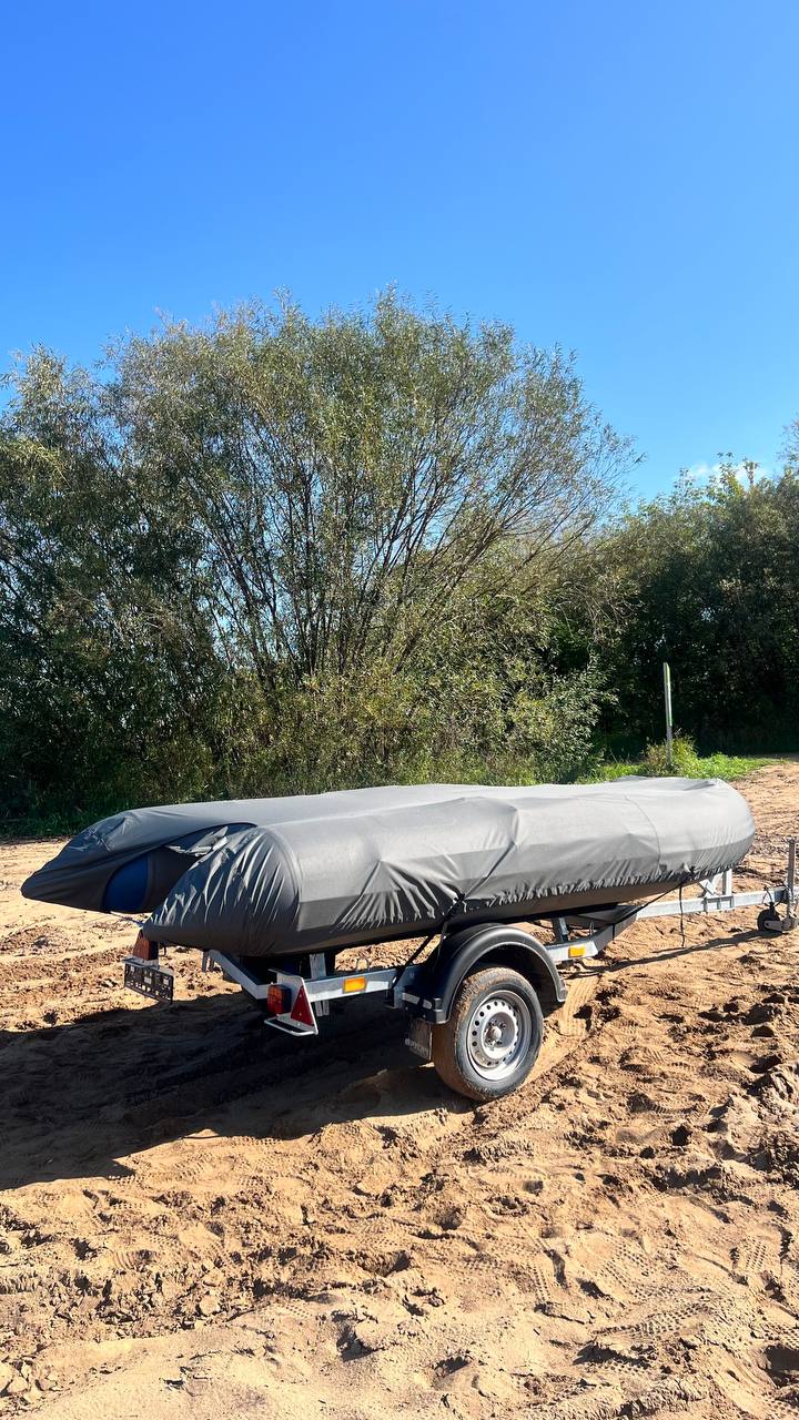 Тент на ПВХ лодку