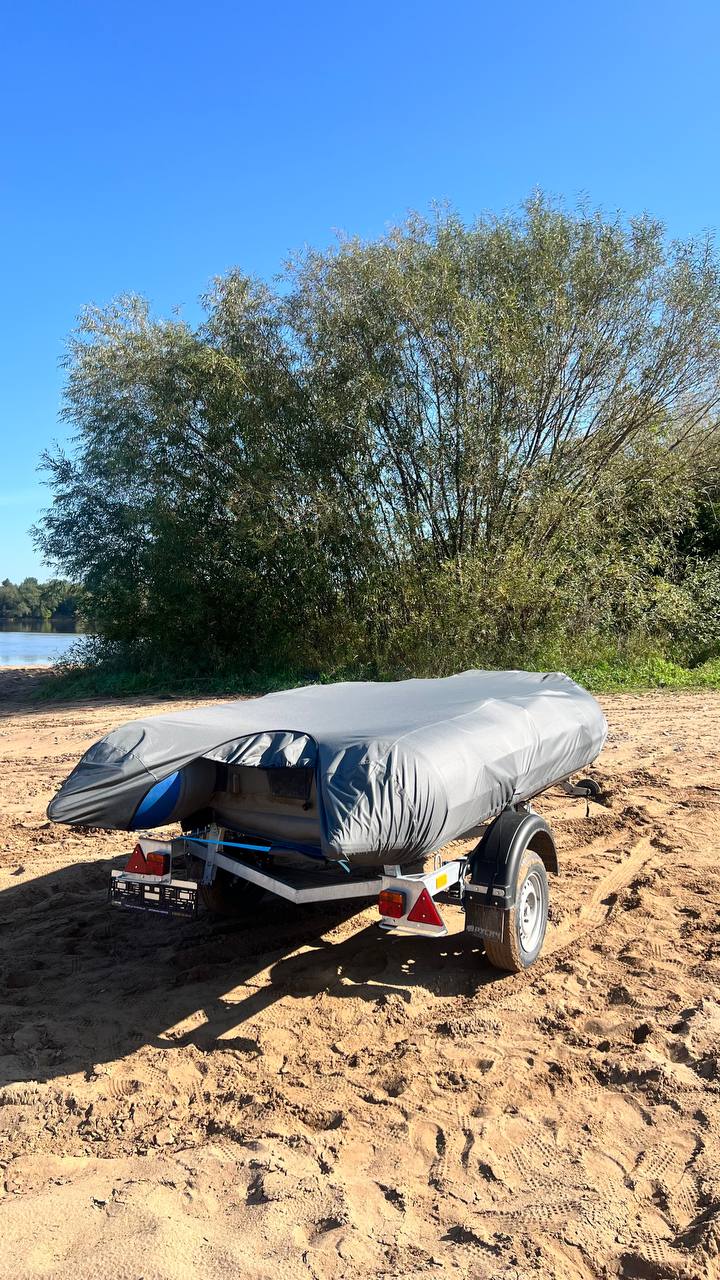 Тент на ПВХ лодку