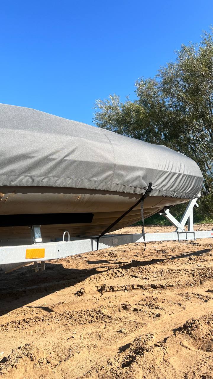 Тент на ПВХ лодку